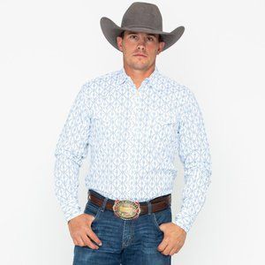Wrangler 20x Competition Aztec Button snap Up